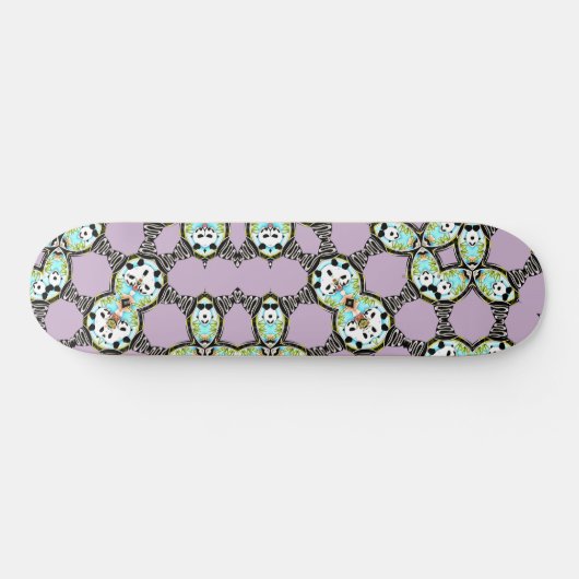 Singing Pandas kaleidoscope Persoonlijk Skateboard (Horizontaal)