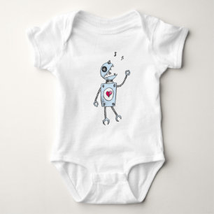 Singing Robot Baby Romper