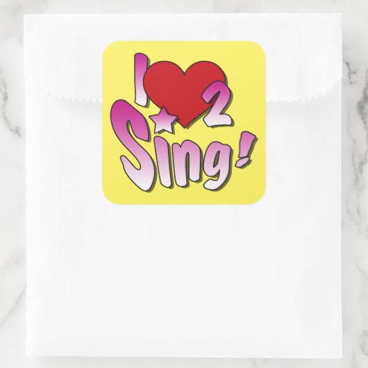 Singing Sticker (Tas)