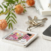 Singing Walrus Worried Parents Funny Sleutelhanger (Zijkant)