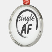 Single AF Metalen Ornament (Links)