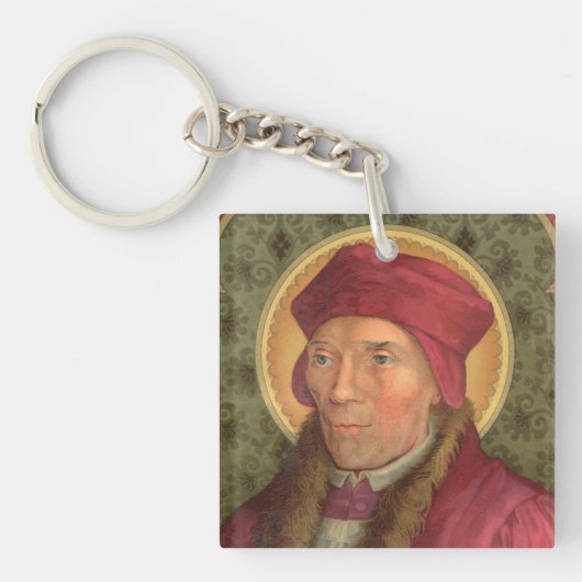 Single Afbeelding St. John Fisher (SAU 025) Sleutelhanger (voorkant)