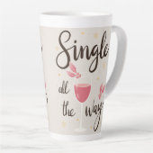 Single All The Way Christmas Latte Mok (Rechterhoek)