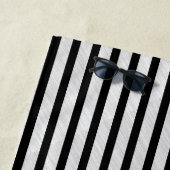 Single and Chic Modern Art Strandlaken (In situ)