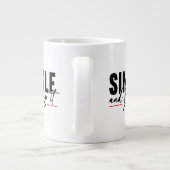 Single and Loving It Grote Koffiekop (Achterkant)