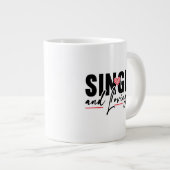 Single and Loving It Grote Koffiekop (Voorkant rechts)