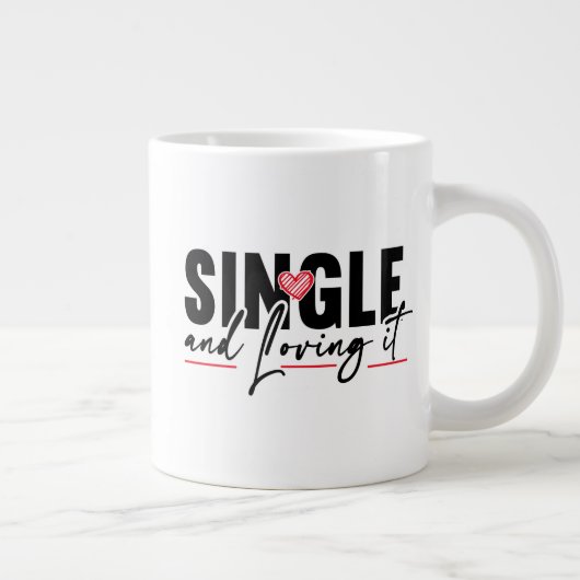 Single and Loving It Grote Koffiekop (Rechts)