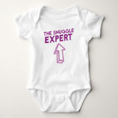 Single Baby Jersey Bodysuit (Voorkant)