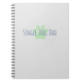 Single Beste Hond Pap Notitieboek (Voorkant)