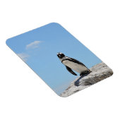 Single Cute Penguin en Blue Sky Magneet (Rechterzijde)