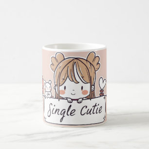 Single Cutie Anime Kawaii Koffiemok