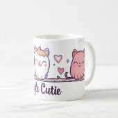 Single cutie Schattigee katten Koffiemok (Voorkant rechts)