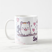Single cutie Schattigee katten Koffiemok (Links)