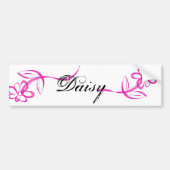Single Daisy logo Bumpersticker (Voorkant)