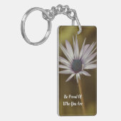Single Daisy Standing Alone Sleutelhanger (Voorkant Links)