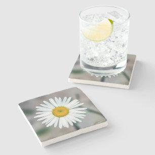 Single Daisy Stone Onderzetter