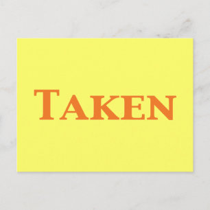 Single Dating of Take Gifts Briefkaart