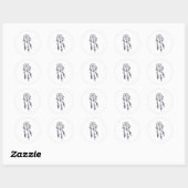 Single Dreamcatcher Ronde Sticker (Vel)