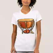 Single Drum Vrouwen T-shirt (Voorkant)