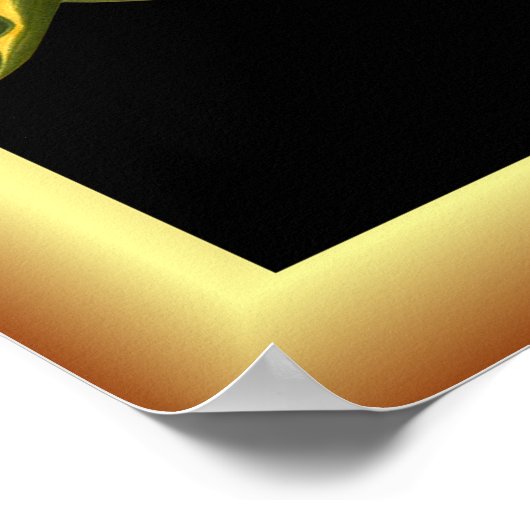 Single Early Tulip Yellow ~ Botanische Art Print ~ (Hoek)