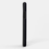 Single Elegant Pink Peony personaliseren Case-Mate iPhone Case (Achterkant/rechts)