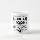 Single en klaar om te springen koffiemok