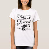 Single en klaar om te springen t-shirt (Voorkant)