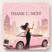 Single Era Feest Coaster| Thank U, Next Coaster Bier Onderzetter (Voorkant)