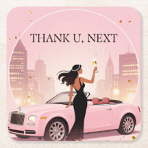Single Era Feest Coaster| Thank U, Next Coaster