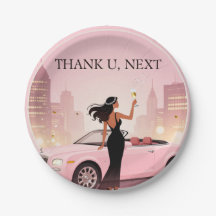 Single Era Feestbord | Thank U, Next Papieren Bord