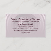 Single Eye Position 2 Visitekaartje (Achterkant)