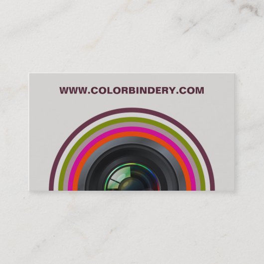 Single Eye Position 2 Visitekaartje (Voorkant)