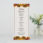 Single French Marigold Menu (Staand voorkant)