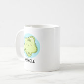 #Single Funny Solo Cell Biology Pun Koffiemok (Voorkant links)