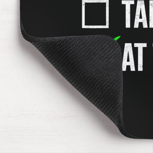 Single genomen in de sportschool Grappige Workout  Muismat (Hoek)