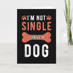 Single Gift Dog Kaart