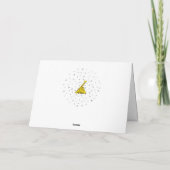 Single Giraffe Card Kaart (Achterkant)