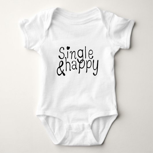 Single & Happy Romper (Voorkant)