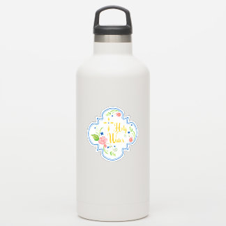 Single Holy Water Bottle Sticker