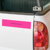 ~~*Single.Independent.Moeder*~ Bumpersticker (Op Truck)