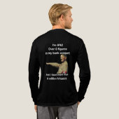 SINGLE klaar om te flirten Tri-Blend Shirt (Achterkant)