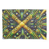 Single Kussensloop met Jamaicaanse kleuren (Voorkant)