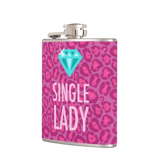 Single Lady Leopard Bridal Heupfles (Links)