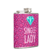 Single Lady Leopard Bridal Heupfles (Rechts)