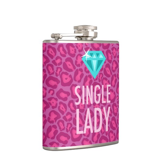 Single Lady Leopard Bridal Heupfles (Rechts)