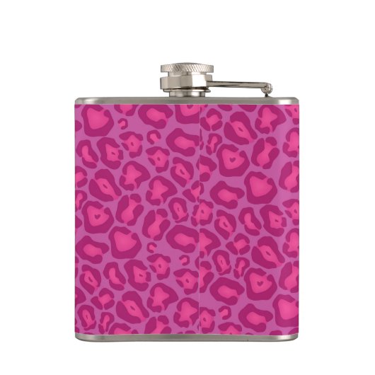 Single Lady Leopard Bridal Heupfles (Achterkant)