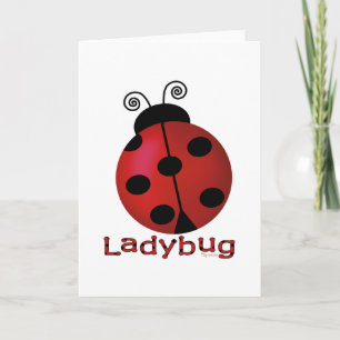 Single Ladybug Kaart