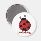 Single Ladybug Magneet (Voorkant / Achterkant)