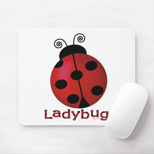 Single Ladybug Muismat (Met muis)