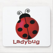 Single Ladybug Muismat (Voorkant)